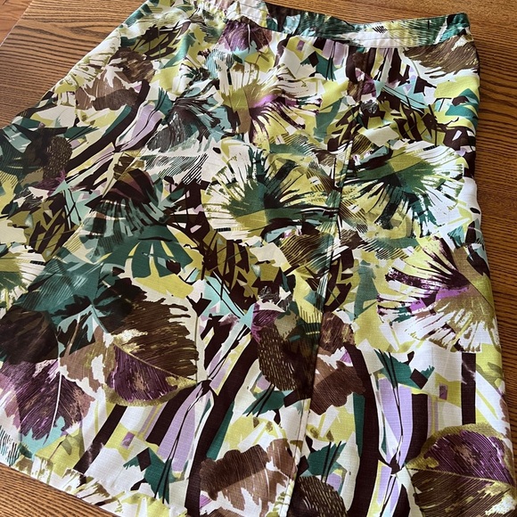 Koret Tropical Print Top XL & Skirt 18 Set - Picture 11 of 13